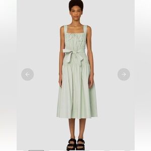 AmyLynn NWT Women’s Juno MIDI Dress Sz M Mint Green